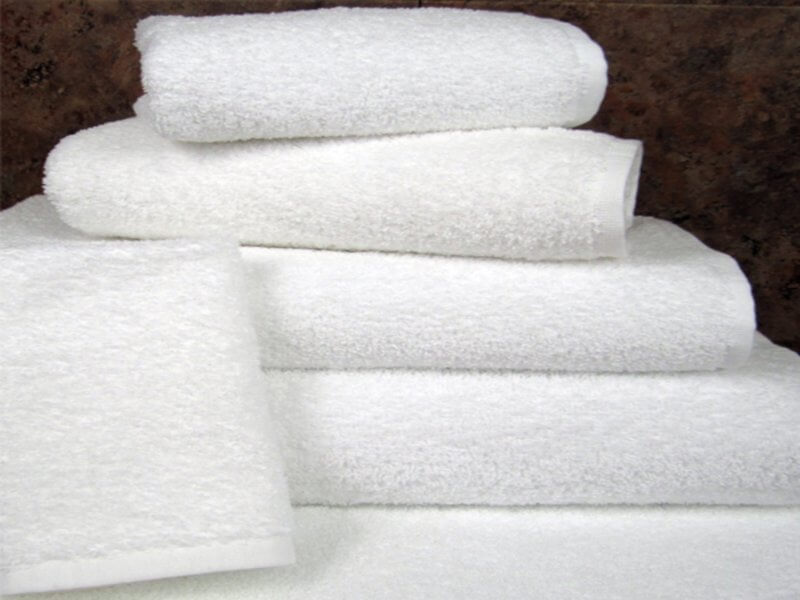 Πετσέτα Προσώπου Ξενοδοχείου Πενιέ Βαμβακερή 600gsm Γαρύφαλλο | Γαρύφαλλο - Λευκά Είδη